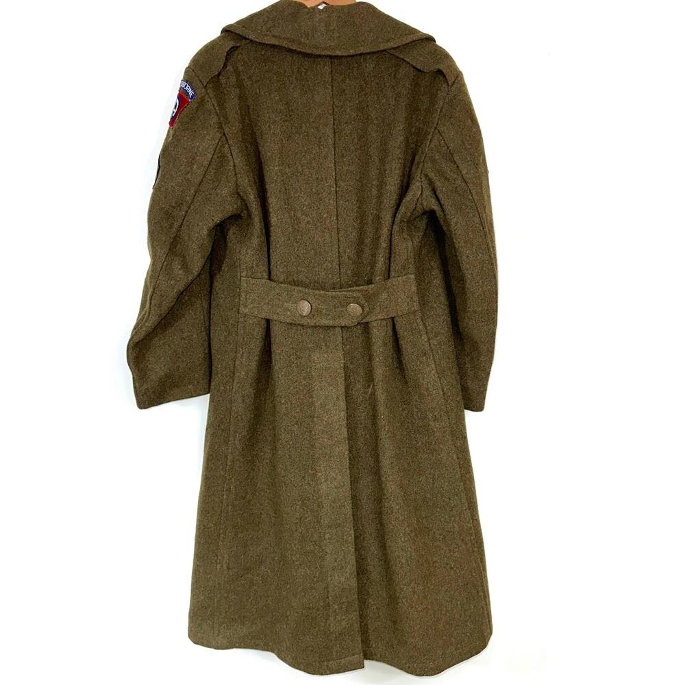 SOLD 💕Vintage Military Army 1940s Olive Drab 82nd Airborne Division Sergeant - Picture 12 of 16